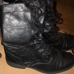 Black Combat Boots